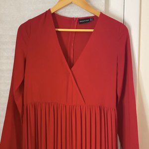 PrettyLittle Thing Red Pantsuit